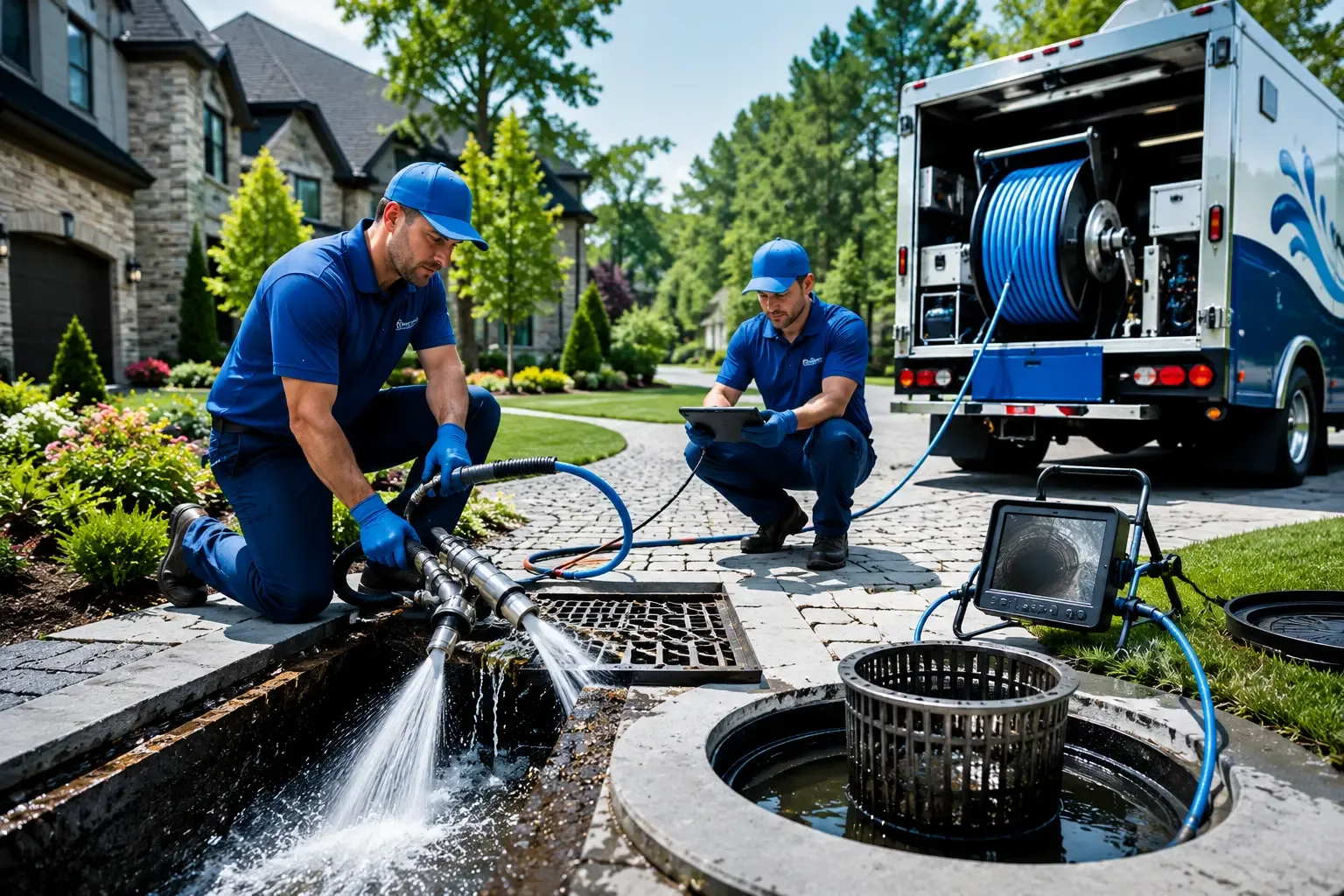 Local outdoor drain cleaning professionals in Acworth, GA