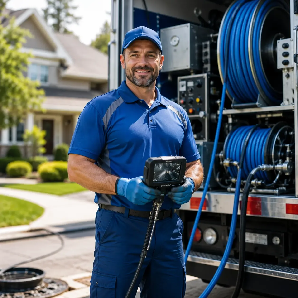 Local outdoor drain cleaning specialists in Acworth, GA